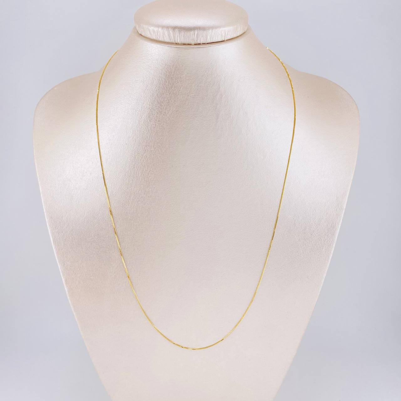 Cadena Veneciana 1.4g / 50cm / 0.6mm Oro Amarillo 18K
