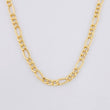 Cadena Figaro 7.55g / 60cm / 4.45mm Oro Amarillo 18K