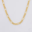 Cadena Figaro 5.6g / 50cm / 4.55mm Oro Amarillo 18K