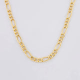 Cadena Figaro 5.65g / 50cm / 4.55mm Oro Amarillo 18K