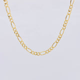 Cadena Figaro 7.55g / 60cm / 4.45mm Oro Amarillo 18K