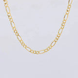 Cadena Figaro 5.65g / 50cm / 4.55mm Oro Amarillo 18K