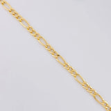 Cadena Figaro 5.6g / 50cm / 4.55mm Oro Amarillo 18K