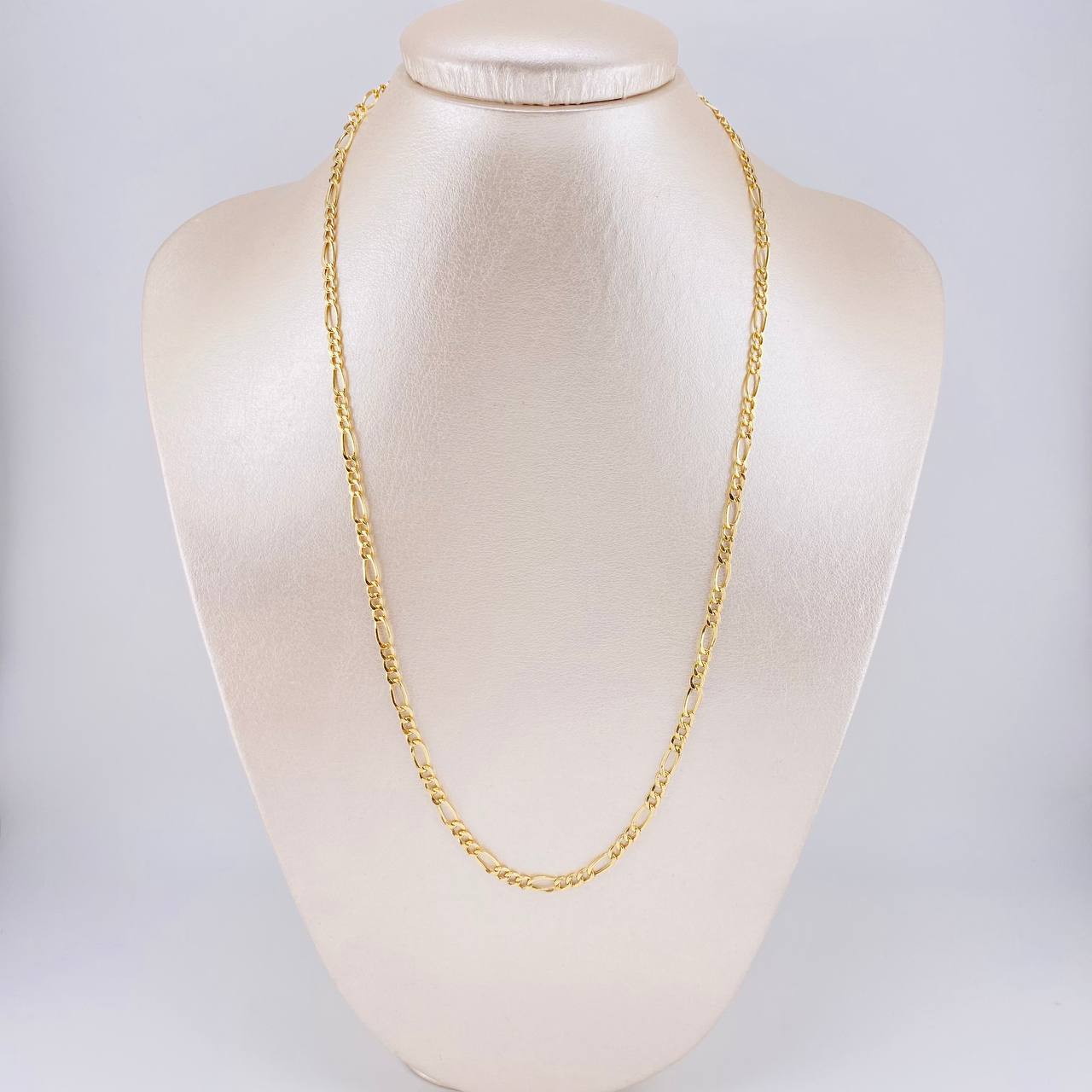 Cadena Figaro 5.65g / 50cm / 4.55mm Oro Amarillo 18K