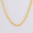 Cadena Lazo 2.2g / 60cm / 1.6mm Oro Amarillo 18K