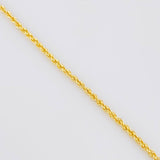 Cadena Lazo 2.15g / 60cm / 1.6mm Oro Amarillo 18K
