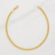 Pulso Cubano 2.5g / 20cm / 3.2mm Oro Amarillo 18K