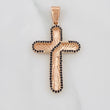Dije Cruz 4.95g / 4.5cm Oro Rosa 18K