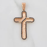 Dije Cruz 4.95g / 4.5cm Oro Rosa 18K