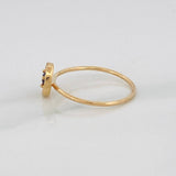 Anillo Circulo 1.6g / T7 1/4 Oro Amarillo 18K