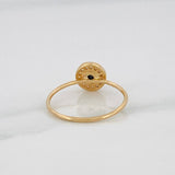 Anillo Circulo 1.6g / T7 1/4 Oro Amarillo 18K
