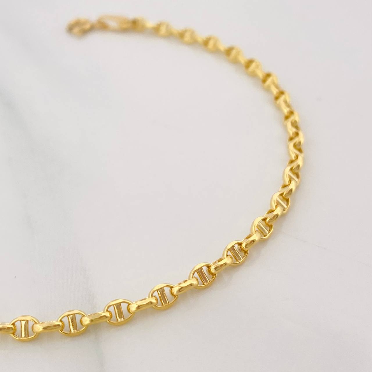 Pulso Escalera Volga 1.95g / 20cm / 2.9mm Oro Amarillo 18K