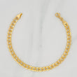 Pulso Cubano 5.25g / 19.5cm / 5.2mm Oro Amarillo 18K