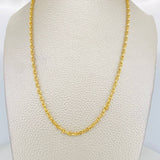 Cadena Escalera Volga 5.3g / 60cm / 2.9mm Oro Amarillo 18K