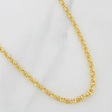 Cadena Escalera Volga 5.3g / 60cm / 2.9mm Oro Amarillo 18K