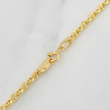 Cadena Escalera Volga 5.3g / 60cm / 2.9mm Oro Amarillo 18K