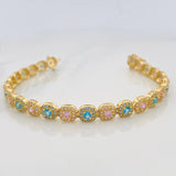 Pulso Tennis 14.7g / 19cm / 6.6mm Oro Amarillo 18K