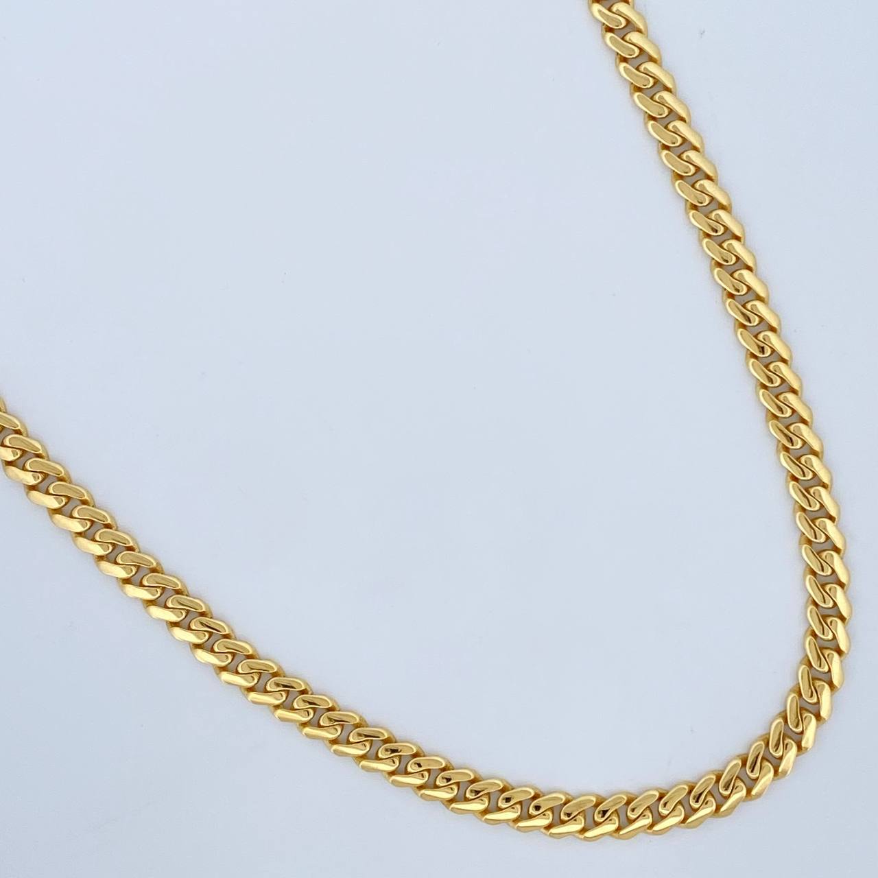 Cadena Cubana Infinito 19.05gr / 61cm / +4 Oro 18K &