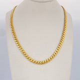 Cadena Cubana Infinito 19.05gr / 61cm / +4 Oro 18K &
