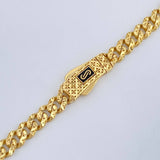 Cadena Cubana Monaco 19.3gr / 60.8cm / +4 Oro 18K &