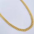 Cadena Cubana Monaco 20gr / 60.8cm / +4 Oro 18K &