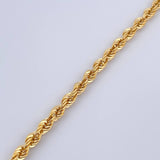 Pulso Lazo 4.1gr / 19cm / 4.1mm Oro Amarillo +3 18K &