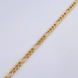 Pulso Figaro 2.3gr / 19cm / 2.7mm Oro Amarillo +1 18K &