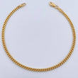 Pulso Cubano 2.8gr / 20.3cm / 2.6mm Oro Amarillo +1 18K &