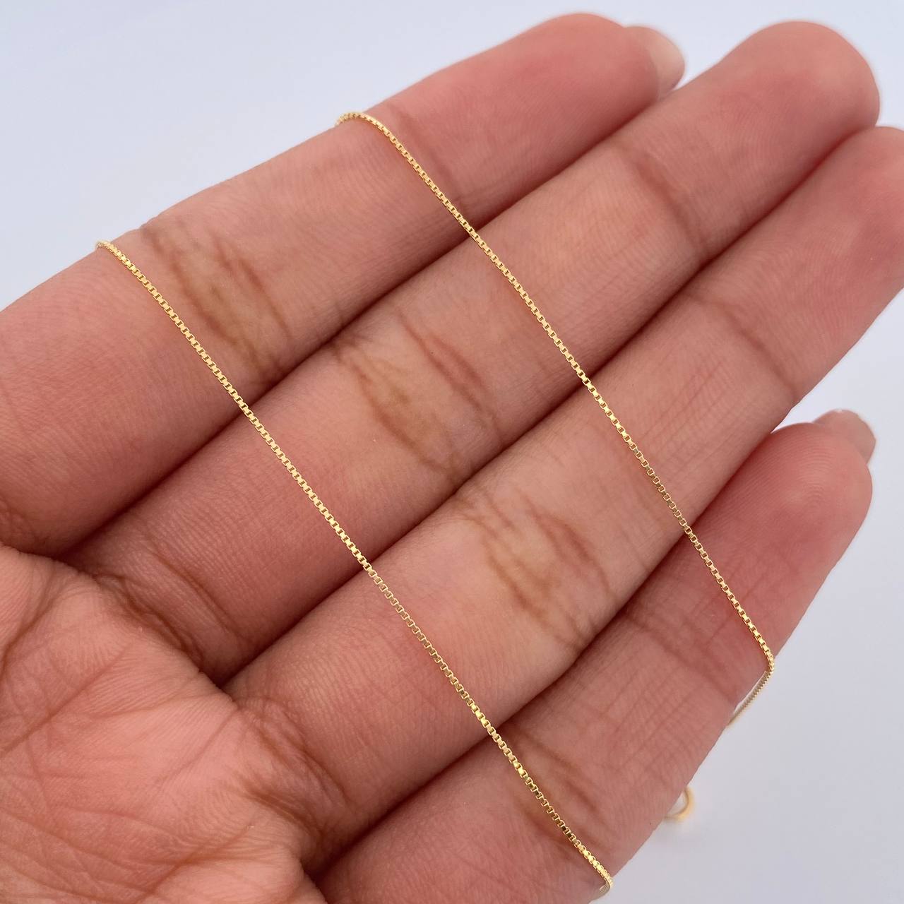 Cadena Veneciana 0.9 g / 45.4 cm / 0.4 mm Oro Amarillo 18K