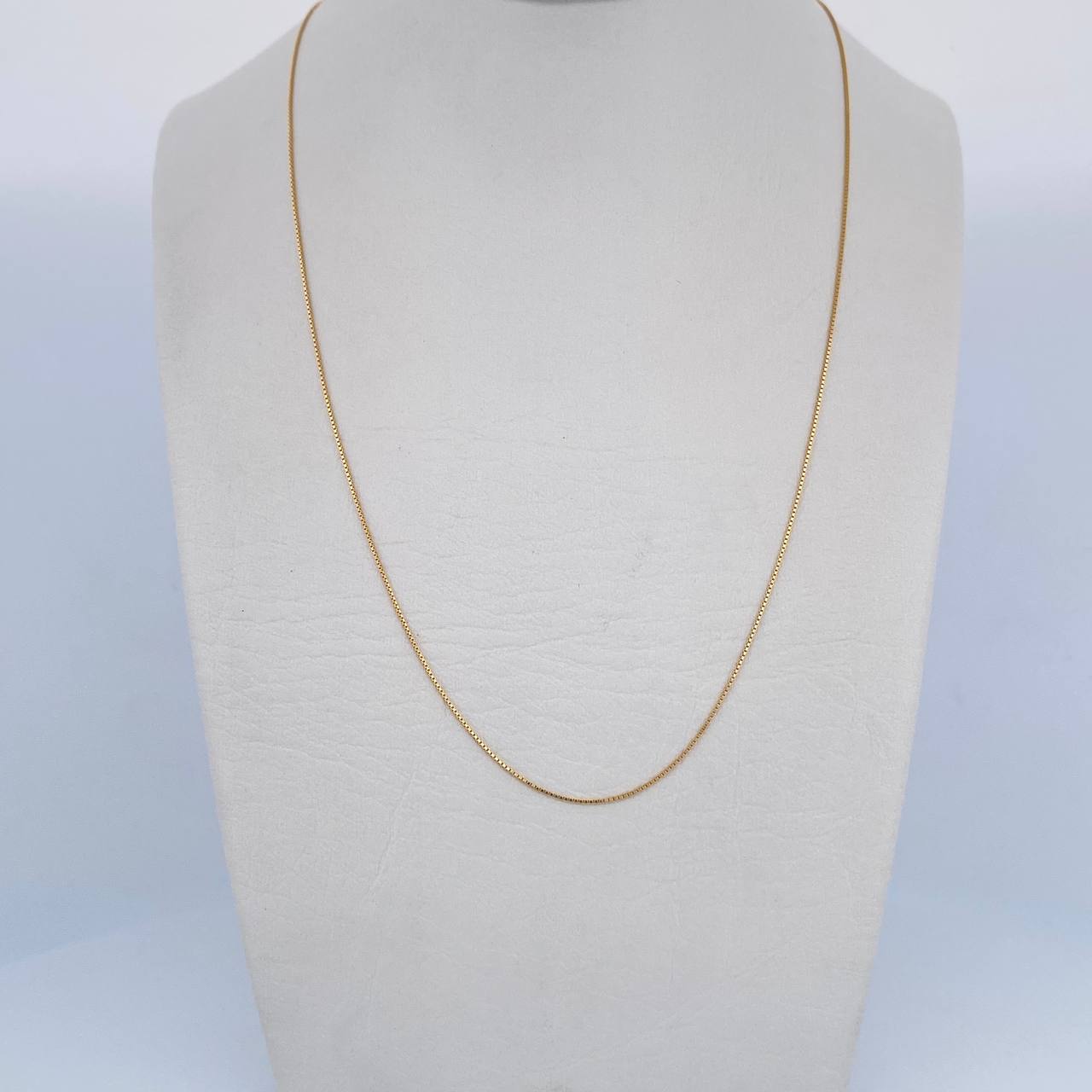 Cadena Veneciana 0.9 g / 45.4 cm / 0.4 mm Oro Amarillo 18K