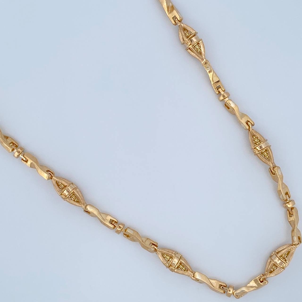 Cadena Dubai 61.35gr / 63cm / 6.7mm Oro Amarillo 18K $