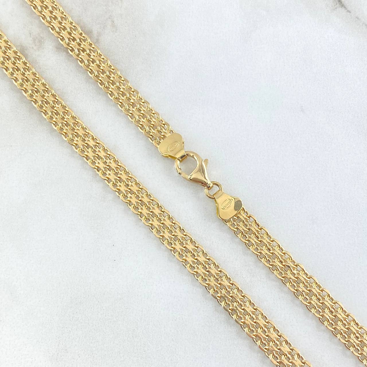 Cadena China 10.8gr / 50cm / 5.7mm Oro Amarillo +0 18K ©