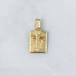 Dije Placa Cristo 1.05gr / 2cm / Oro 18K ©