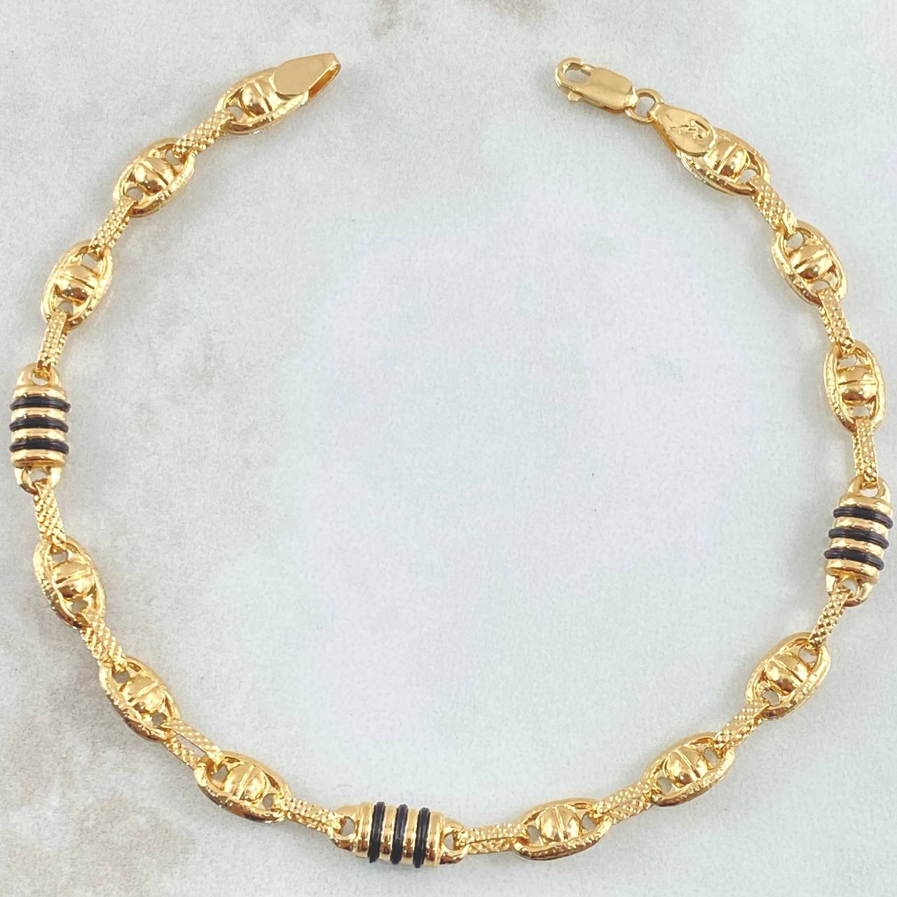 Pulso Rustico Tornillo 5.6gr / 21cm / Oro 18K *