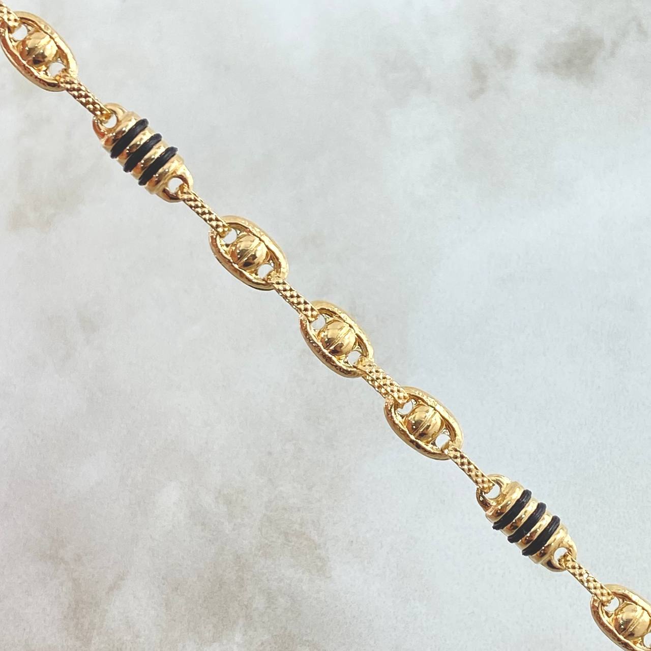 Pulso Rustico Tornillo 5.6gr / 21cm / Oro 18K *