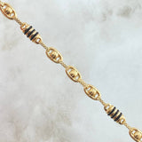 Pulso Rustico Tornillo 5.6gr / 21cm / Oro 18K *