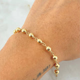 Pulso Tipo Militar 3.5gr / 19cm / Oro 18K
