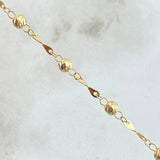 Pulso Denario Virgen Milagrosa 3.05gr / 18cm / Oro 18K *
