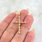 Dije Cruz 2.2gr / 3.8cm / Oro 18K