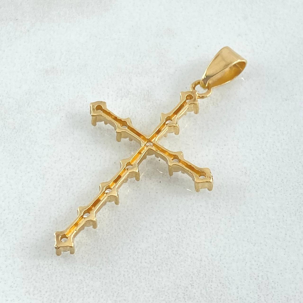 Dije Cruz 2.2gr / 3.8cm / Oro 18K