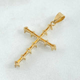 Dije Cruz 2.2gr / 3.8cm / Oro 18K
