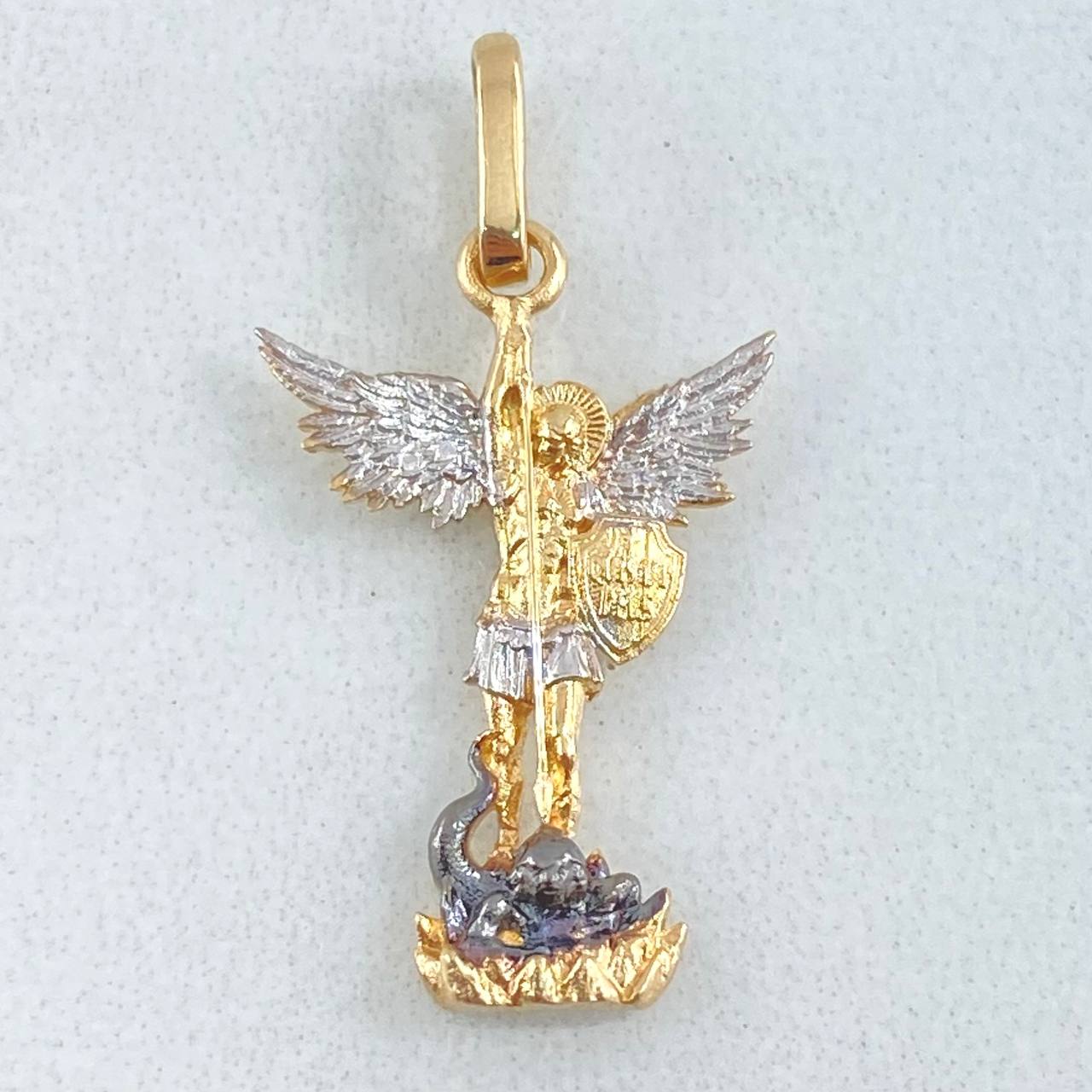 Dije San Miguel Arcángel 1.65gr / 2.8cm / Oro 18K