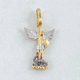 Dije San Miguel Arcángel 1.05gr / 2.4cm / Oro 18K