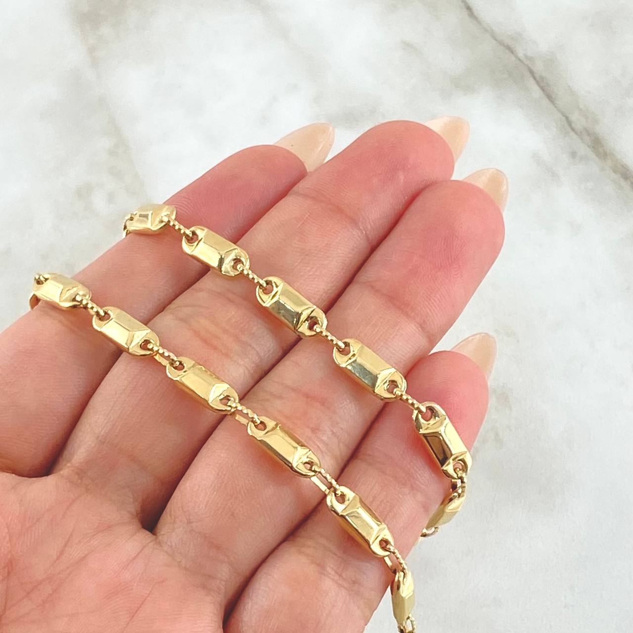 Cadena Rustica Adige 14.8gr / 60cm / Oro 18K *