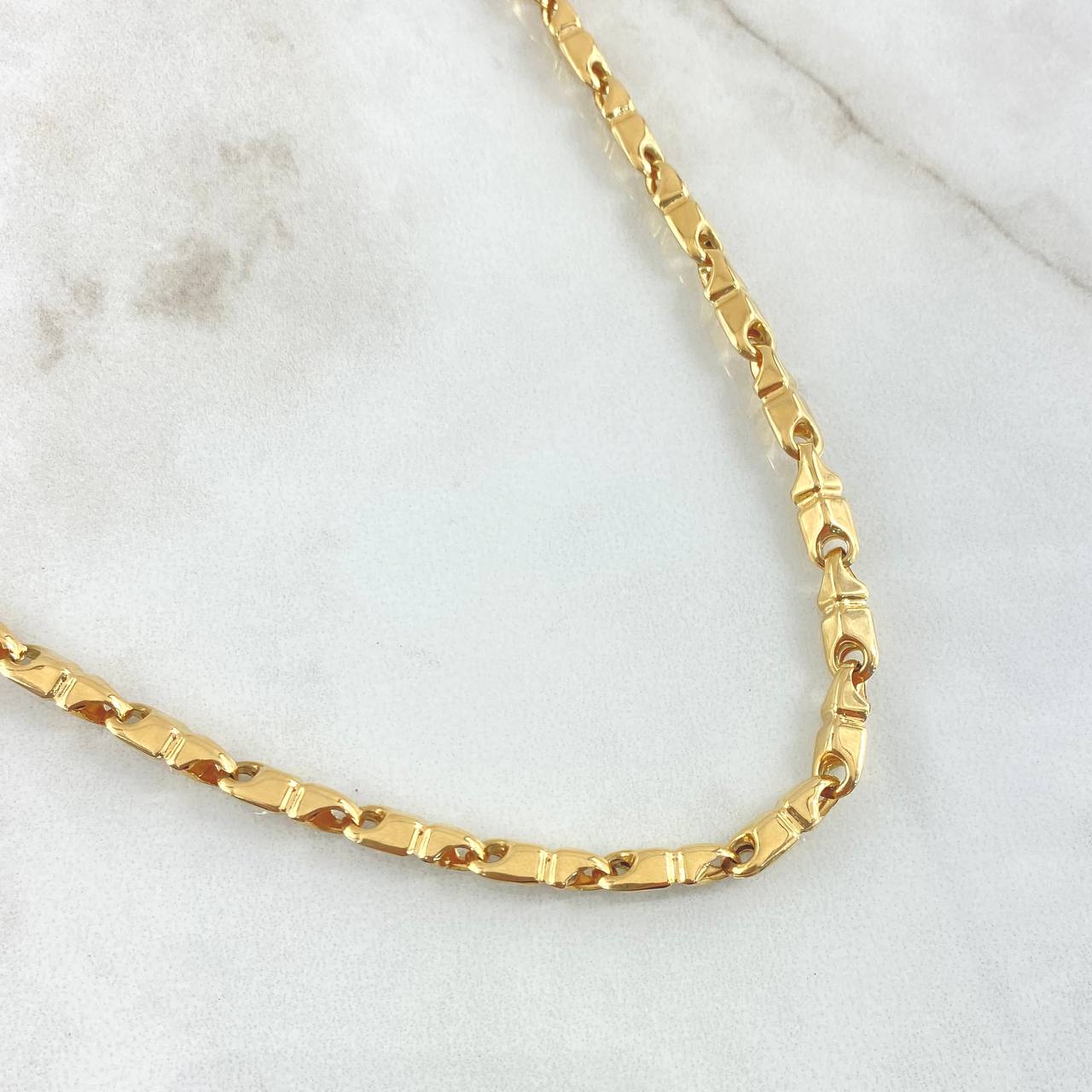Cadena Rustica Franquesina 14.9gr / 65cm / Oro 18K *