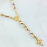 Rosario Virgen Milagrosa 7.8gr / 55cm / Oro 18K *