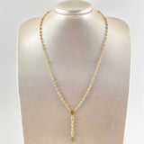 Rosario Virgen Milagrosa 7.8gr / 55cm / Oro 18K *