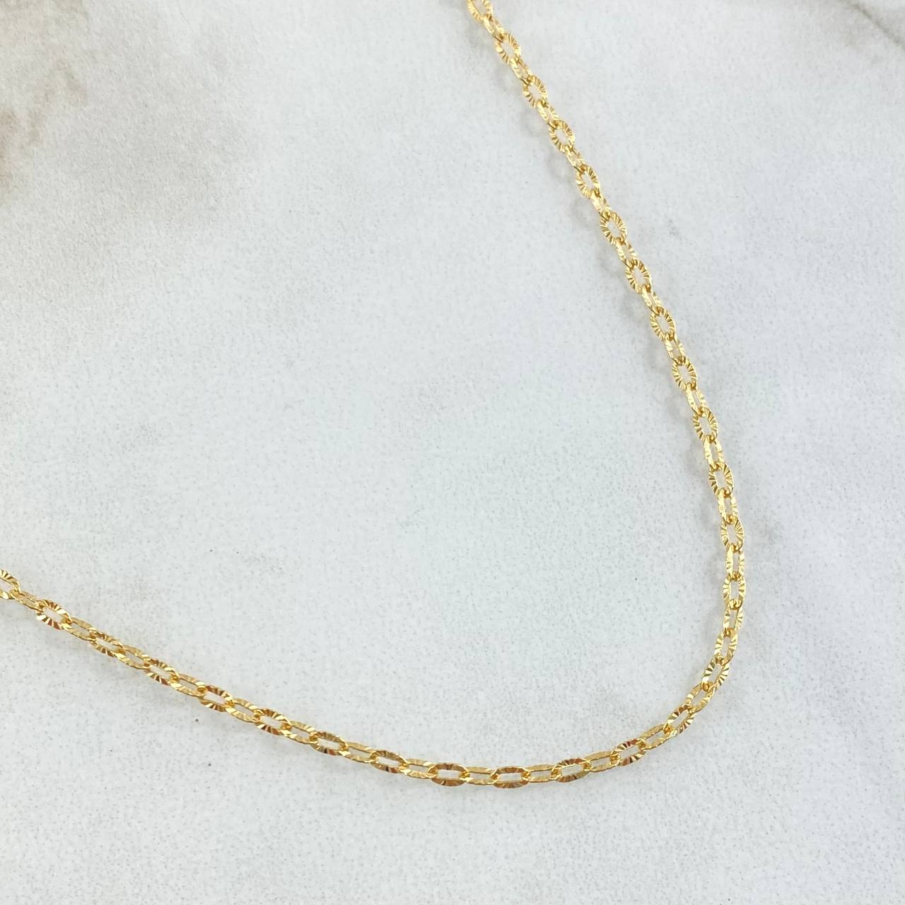Cadena Aro Seguido 1.9gr / 45cm / Oro Amarillo +3 18K ©