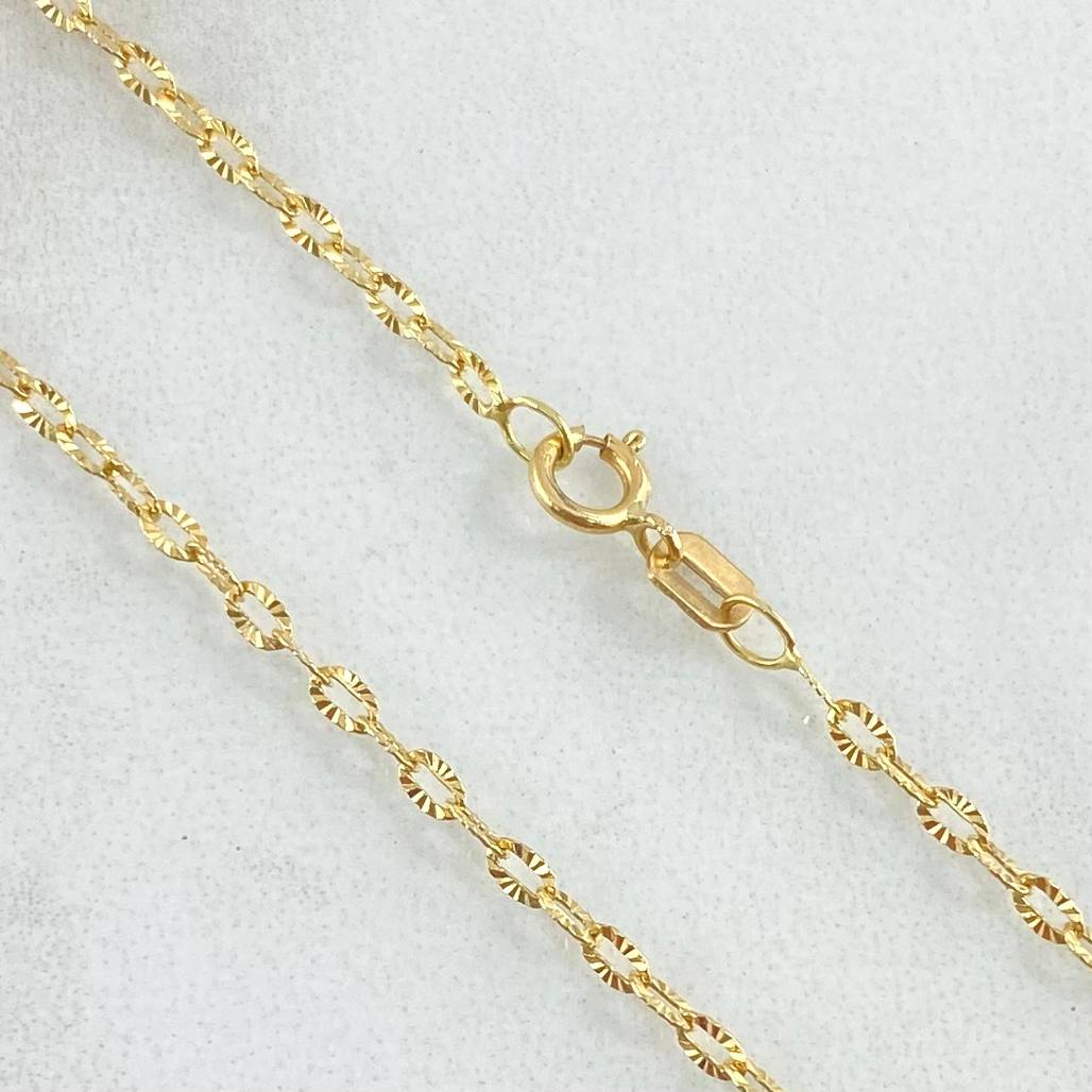 Cadena Aro Seguido 2.1gr / 50cm / +3 Oro 18K *