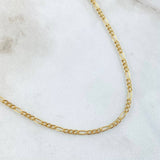 Cadena Figaro 1.35gr / 45cm / +1 Oro 18K ©